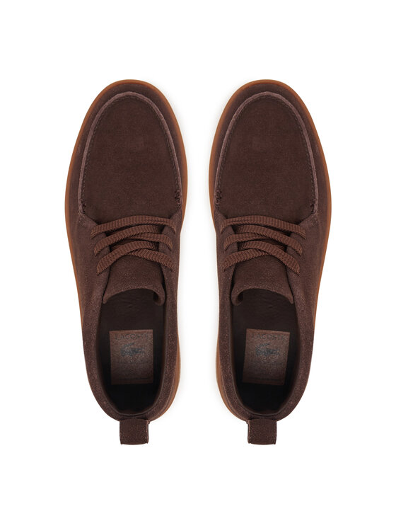 Lacoste Снікерcи Lacoste Chukka Suede 7-50SMA0028 Темно-коричневий