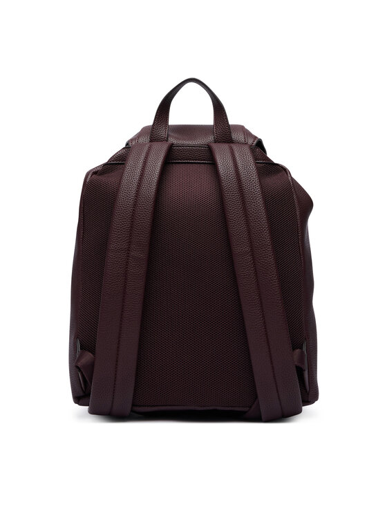 Calvin Klein Zaino Calvin Klein Weebbing Strap Flap Backpack LV04F3645G Bordeaux