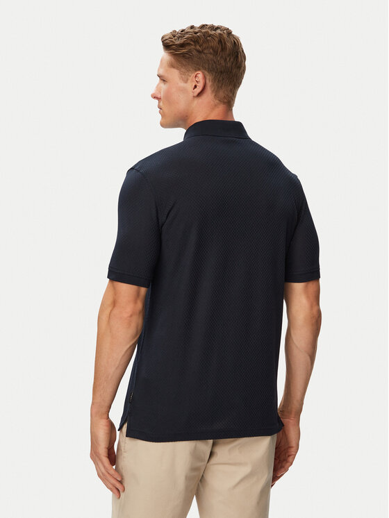 Bugatti Bugatti Polo 8150-15104E Azul marino Regular Fit