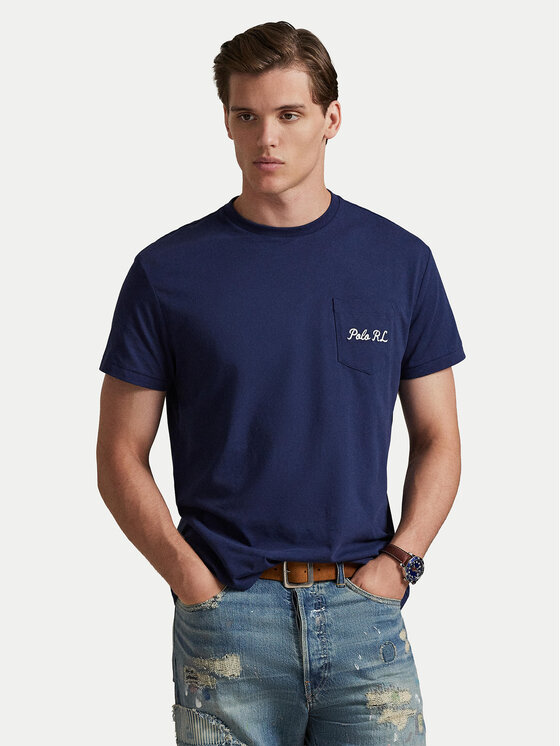 Polo Ralph Lauren Polo Ralph Lauren Camiseta 710B16610001 Azul marino Regular Fit