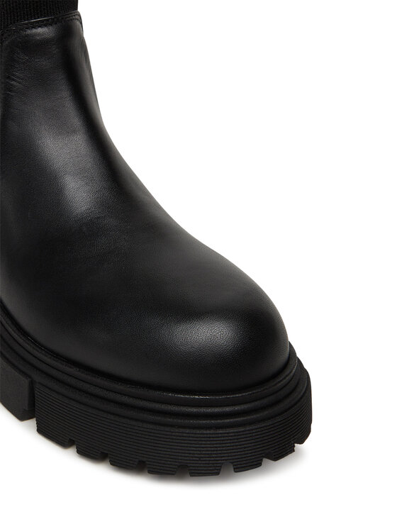 Elisabetta Franchi Zābaki Elisabetta Franchi Boot F4A6-E0427-1316 Melns