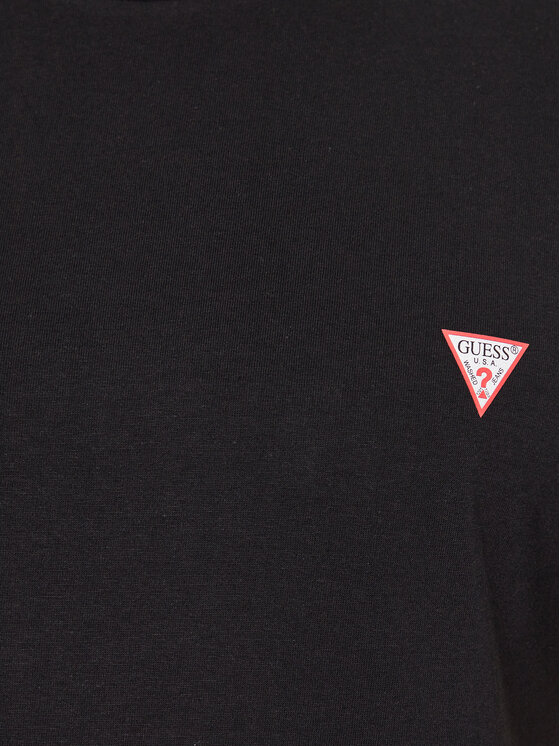 Guess Guess Футболка M2YI36 I3Z14 Чорний Slim Fit
