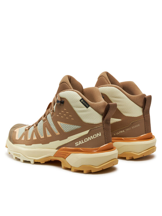 Salomon Trekingová obuv Salomon X Ultra 360 Edge Mid Gore-Tex L47462700 Hnedá