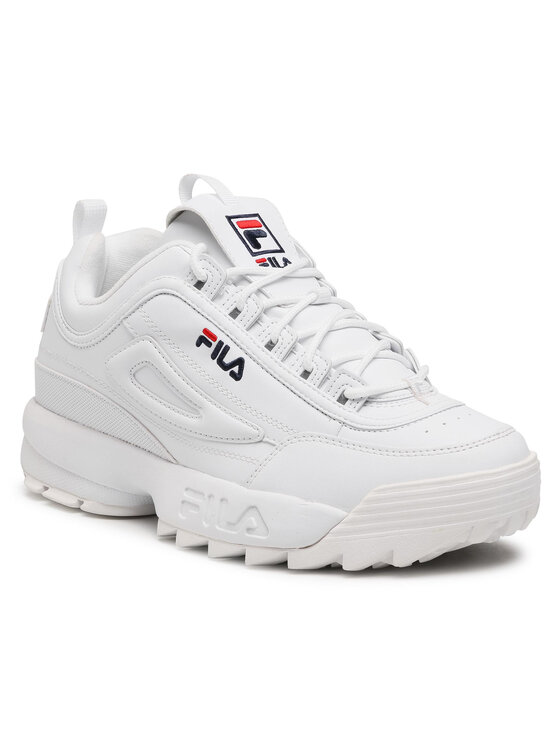 Fila Snīkeri Fila Disruptor Low Wmn 1010302.1FG Balts