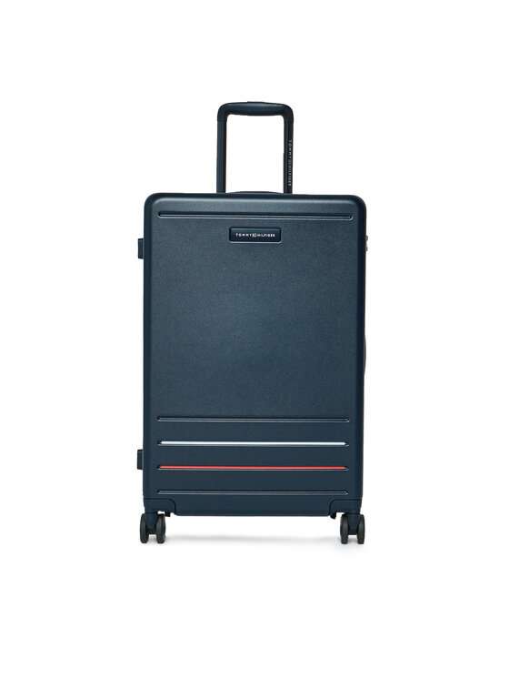 Tommy Hilfiger Vidējs koferis Tommy Hilfiger AU0AU01974 Melns