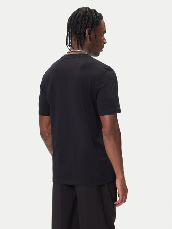 HUGO HUGO Camiseta Didug 50548557 Negro Regular Fit