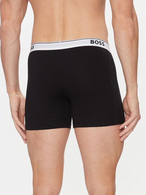 BOSS BOSS Bokserių komplektas BoxerBr 3P Power 50475282 Juoda