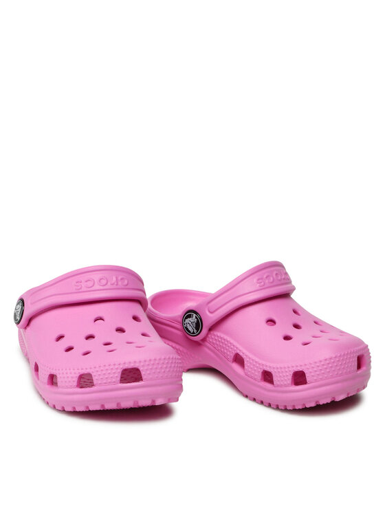 Crocs Šlepetės Crocs Classic Clog T 206990 Rožinė