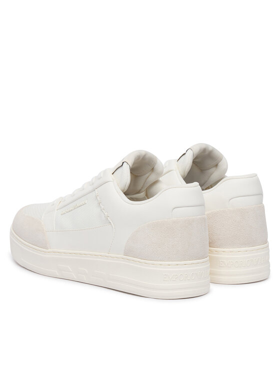 Emporio Armani Снікерcи Emporio Armani EM004836 AF24321 M0360 Білий