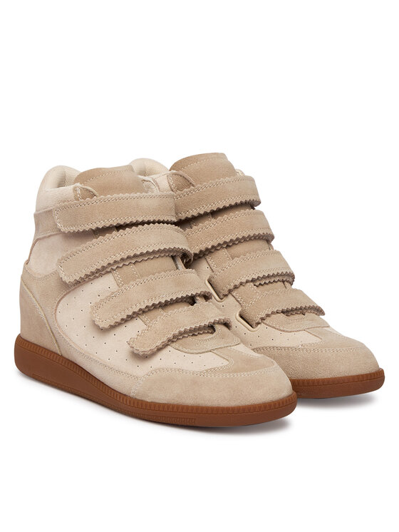 Steve Madden Снікерcи Steve Madden Mustang 11004987 Бежевий