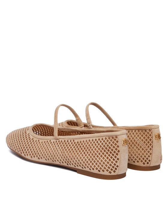 LAUREN RALPH LAUREN Balerinke LAUREN RALPH LAUREN Jayna Mj 802P12019003 Bež