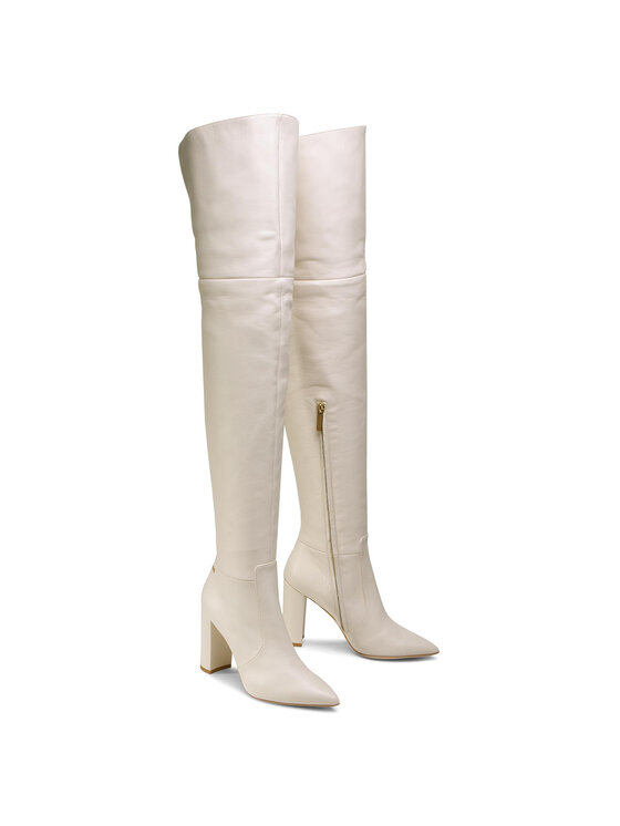 Elisabetta Franchi Чоботи Elisabetta Franchi SA-59B-07E2-V689 Бежевий