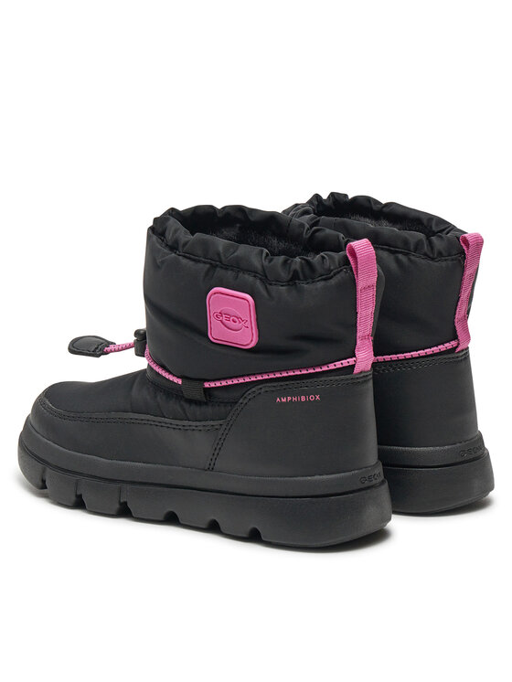 Geox Snehule Geox Willaboom J46HWE 0FU54 C0922 M Čierna