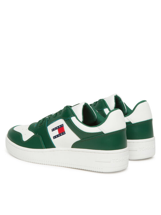 Tommy Jeans Snīkeri Tommy Jeans (New) Tjm Retro Basket Ess EM0EM01395 Balts