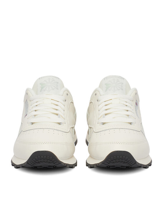 Reebok Sneakersy Reebok Classic Leather EO-CLASSIC LEATHER 100260986 Kremowy