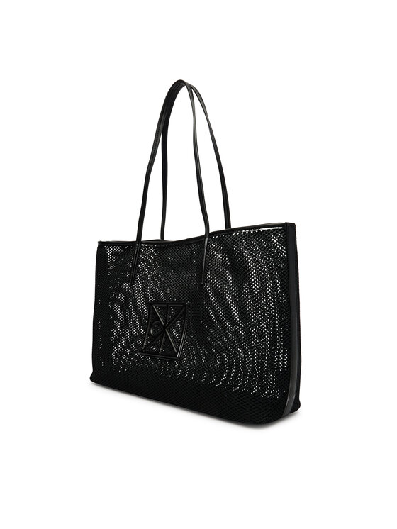 Calvin Klein Soma Calvin Klein Emblem Mesh Tote LV04F3380G Melns