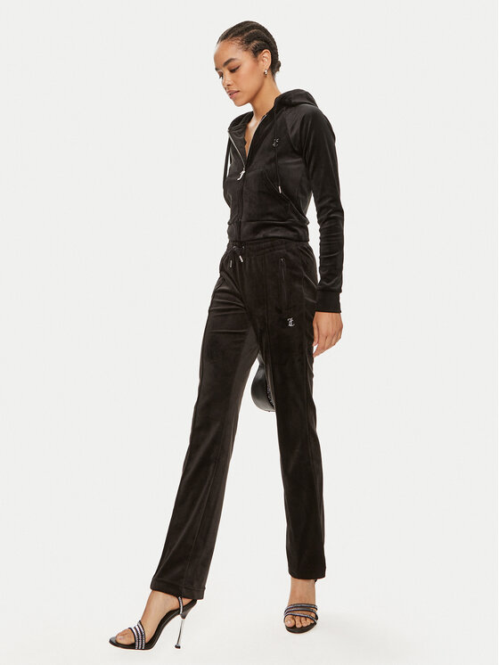 Juicy Couture Juicy Couture Pantalones de chándal Tina JCAPW045 Negro Regular Fit