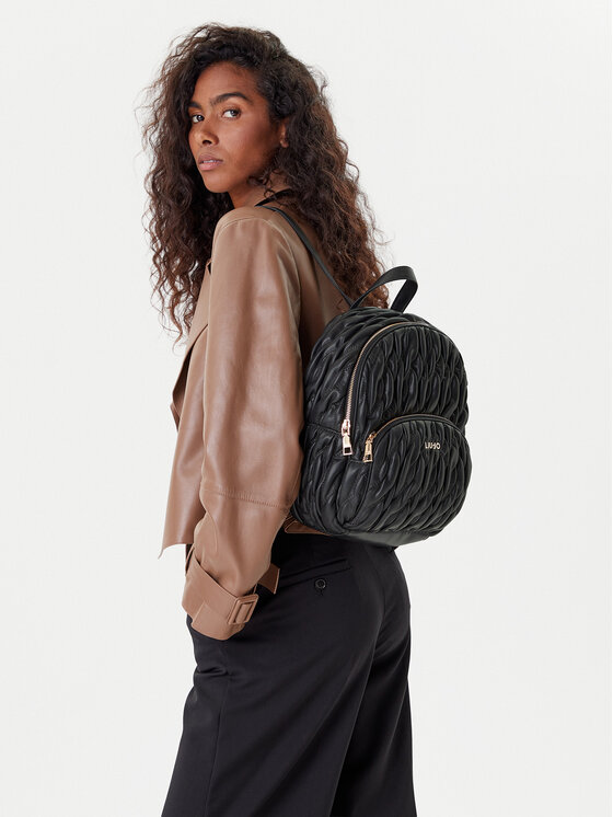 Liu Jo Ruksak Liu Jo Ecs M Backpack AF5016 E0457 Čierna