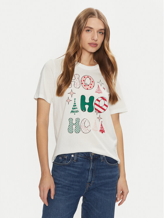 ONLY ONLY Marškinėliai Rosie 15332339 Balta Regular Fit
