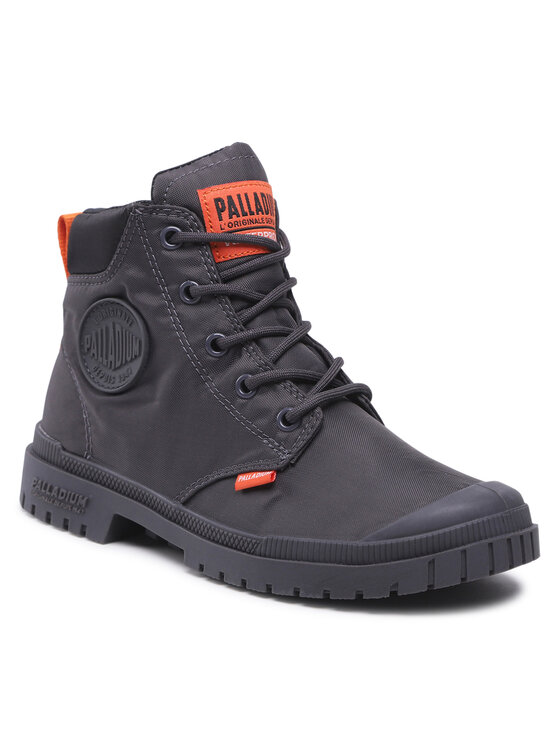 Palladium Trapper stila apavi Palladium Pampa Sp20 Cuff Wp+ 76835-021-M Pelēks