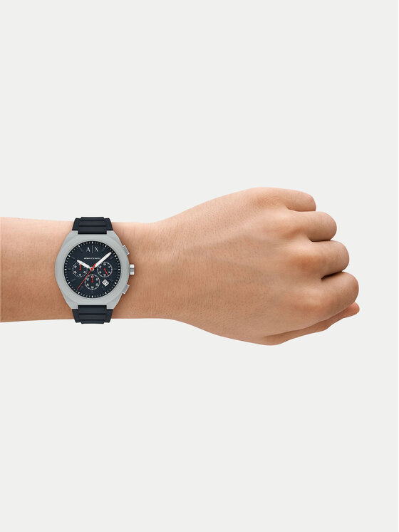 Armani Exchange Pulkstenis Armani Exchange Sync AX4172 Tumši zils