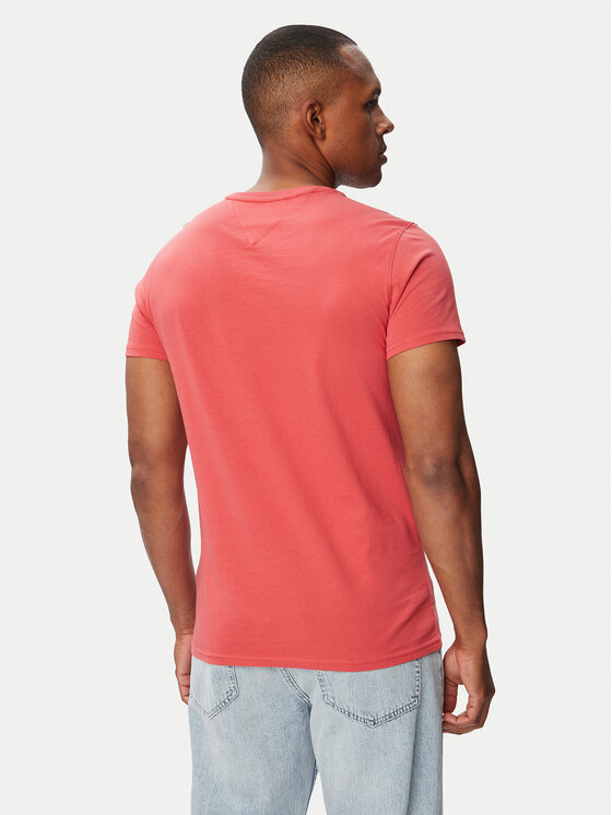 Tommy Jeans Tommy Jeans Camiseta DM0DM04411 Rojo Slim Fit