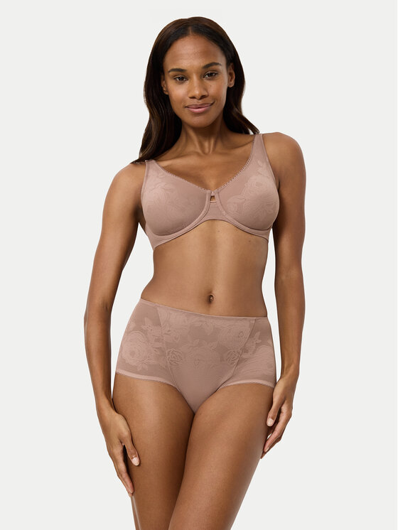 Triumph Triumph Бюстгальтер з підкладкою Wild Rose Sensation 10205953 Коричневий