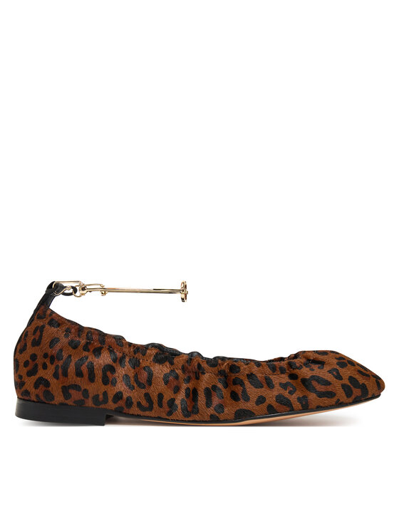 TWINSET Baleríny TWINSET 252TCP224 Hnědá