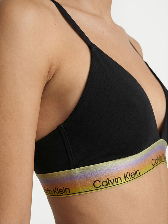 Calvin Klein Calvin Klein Varrásmentes melltartó LV00QF8865 Fekete