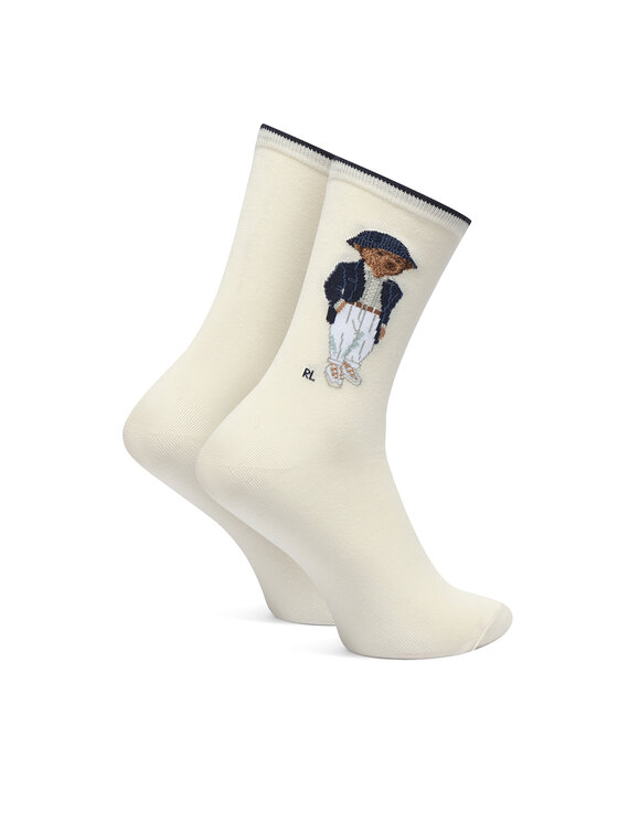 Polo Ralph Lauren Calcetines largos Polo Ralph Lauren 455P18194001 Beige claro