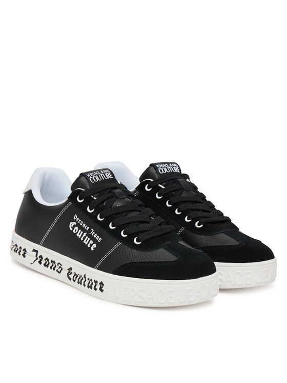 Versace Jeans Couture Снікерcи Versace Jeans Couture 80YA3SK6 ZPB82 Чорний
