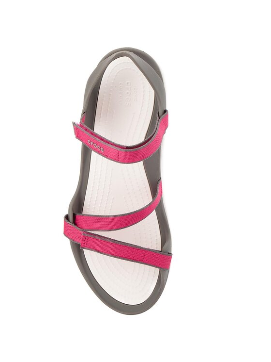 Crocs Σανδάλια Crocs Swiftwater Webbing Sandal W 204804 Ροζ
