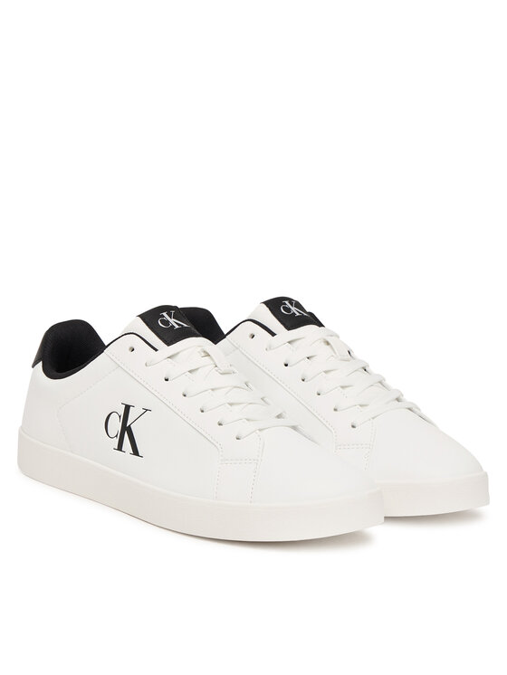 Calvin Klein Laisvalaikio batai Calvin Klein 3 Cupsole Derby Pu Smo HM0HM02458 Balta