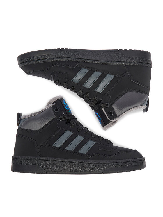 adidas Sneakers adidas RAPID COURT MID WINTERIZED JR0170 WB Negru