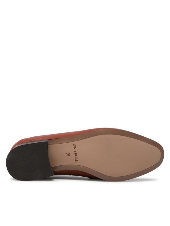 GINO ROSSI Лофери GINO ROSSI 81200 Коричневий