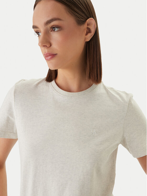 Calvin Klein Jeans Calvin Klein Jeans Camiseta Monogram LV047B224G Gris Regular Fit