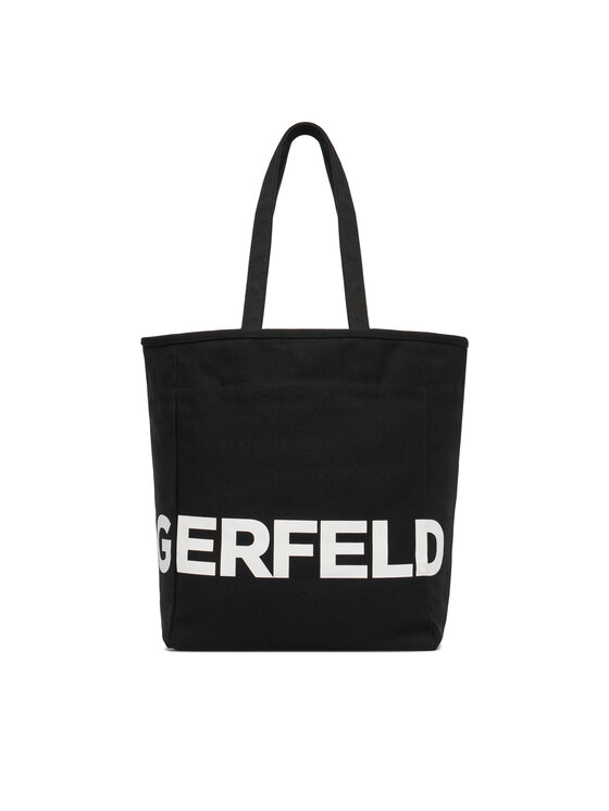 KARL LAGERFELD Ročna torba KARL LAGERFELD B1W50050 Črna