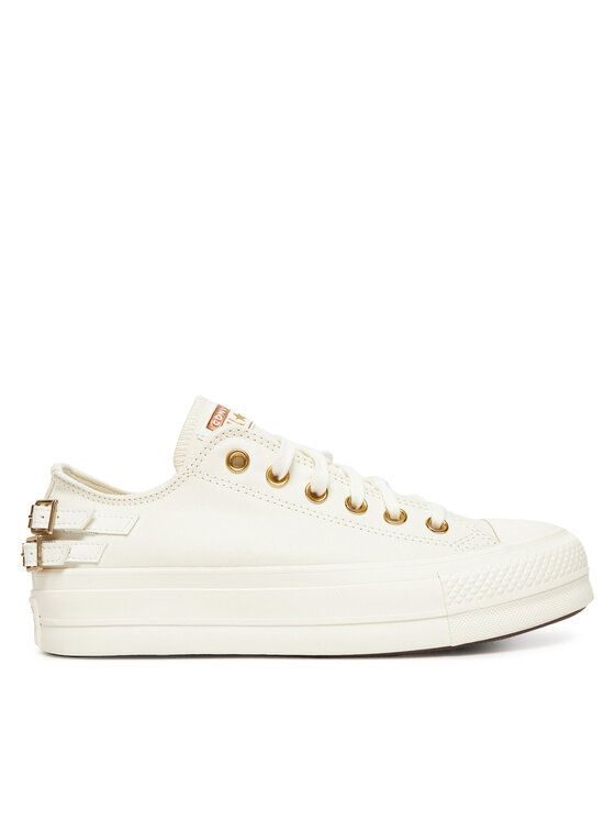 Converse Кеди Converse Chuck Taylor All Star Lift Platform Buckle A11866C Білий