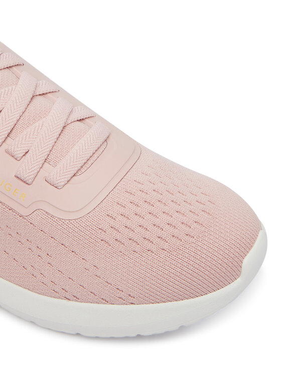 Tommy Hilfiger Tenisice Tommy Hilfiger Th Knit Extralight Runner FW0FW09112 Svijetlo bež