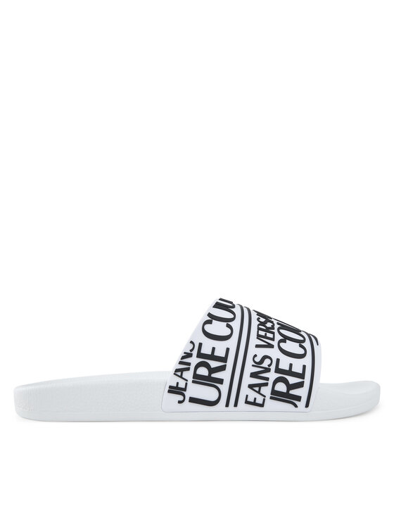 Versace Jeans Couture Шльопанці Versace Jeans Couture 79YA3SQ1 71352 003 Білий