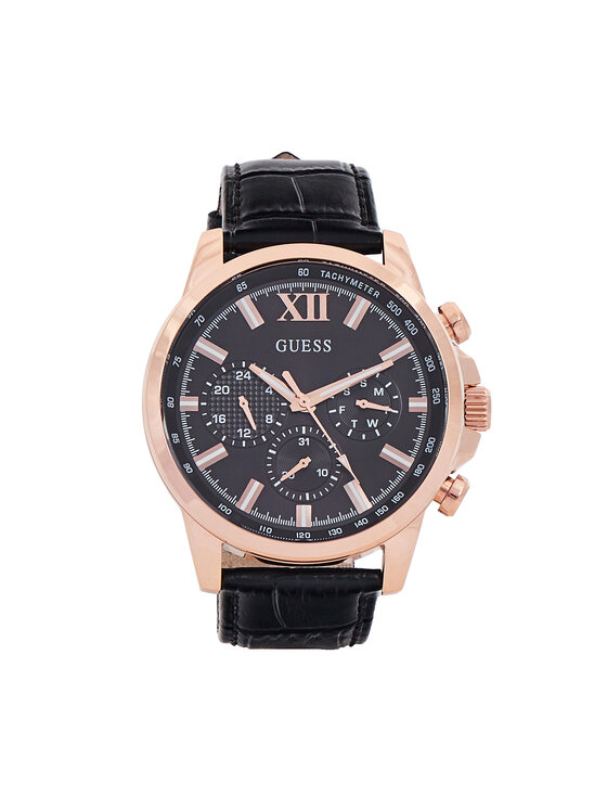 Guess Часовник Guess Walker GW0901G5 Черен