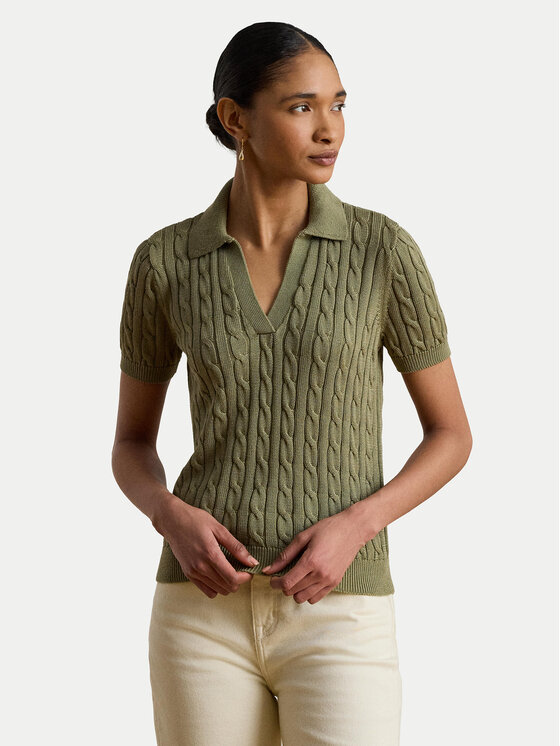 LAUREN RALPH LAUREN LAUREN RALPH LAUREN Polo Cable 200P14041004 Verde Regular Fit