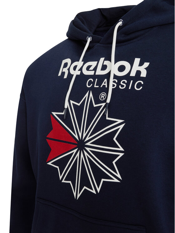 Reebok Reebok Μπλούζα Hainrich RK25734CCM Σκούρο μπλε Regular Fit
