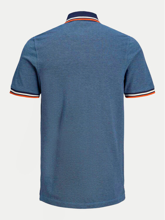 Jack & Jones Jack & Jones Поло Paulos 12136668 Голубий Slim Fit