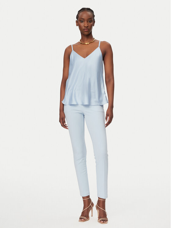 Rinascimento Rinascimento Top CFC0127685003 Celeste Regular Fit