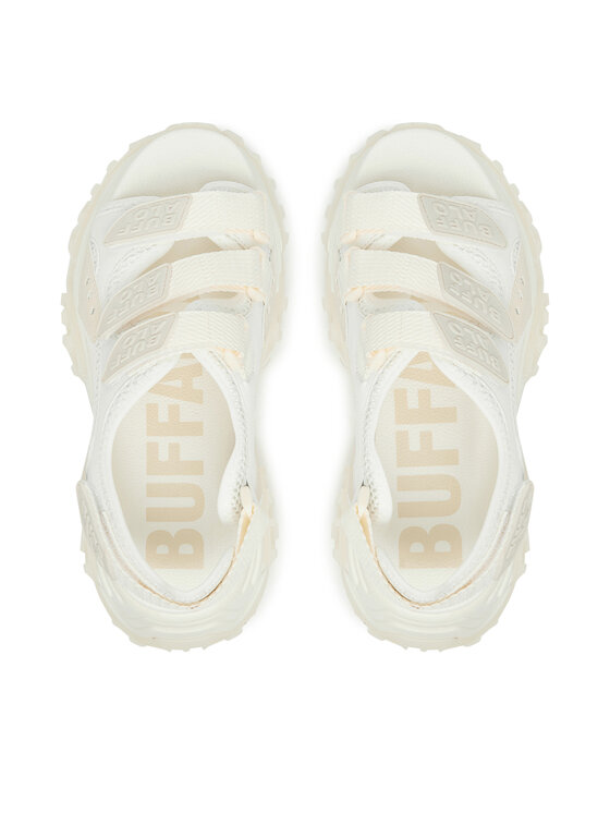 Buffalo Сандали Buffalo Cerbo Sandal Track 1602365 Бял