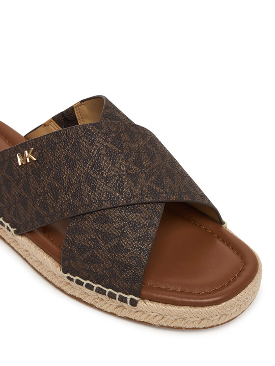 MICHAEL Michael Kors Еспадрильї MICHAEL Michael Kors Kenzie 40R6KZFS1B Коричневий