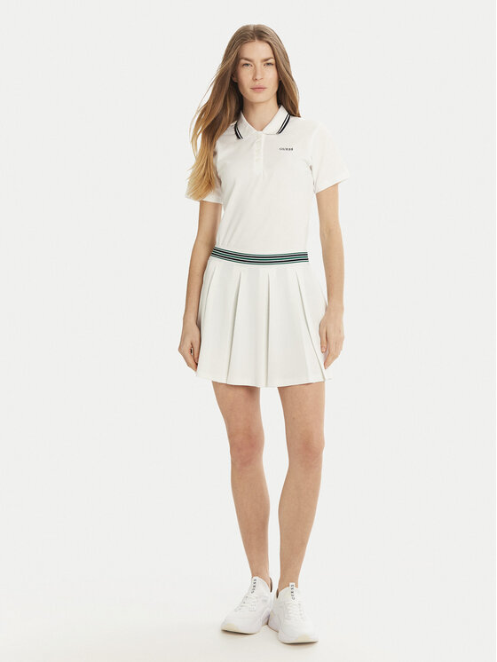 Guess Guess Polo majica V5GP06 KCOK1 Bela Regular Fit
