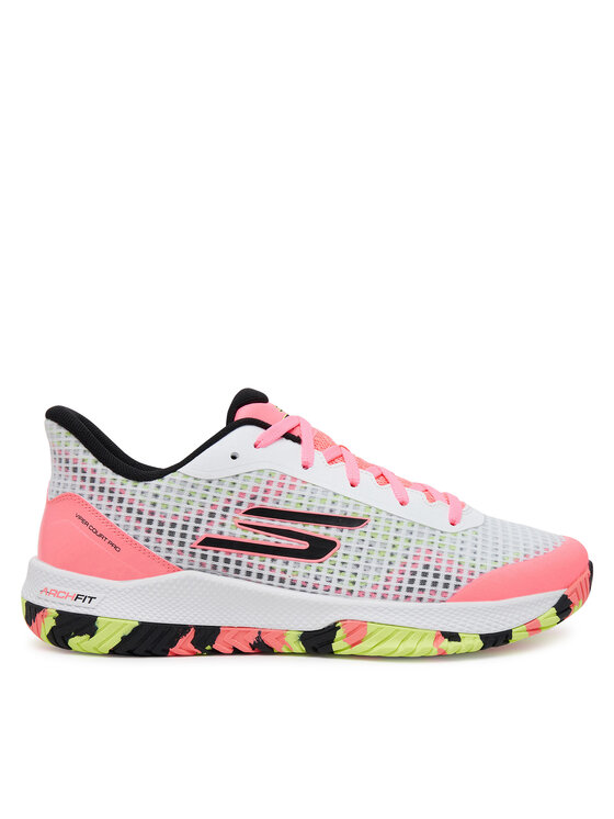 Skechers Boty na tenis Skechers Viper Court Pro 246069/WMLT Bílá
