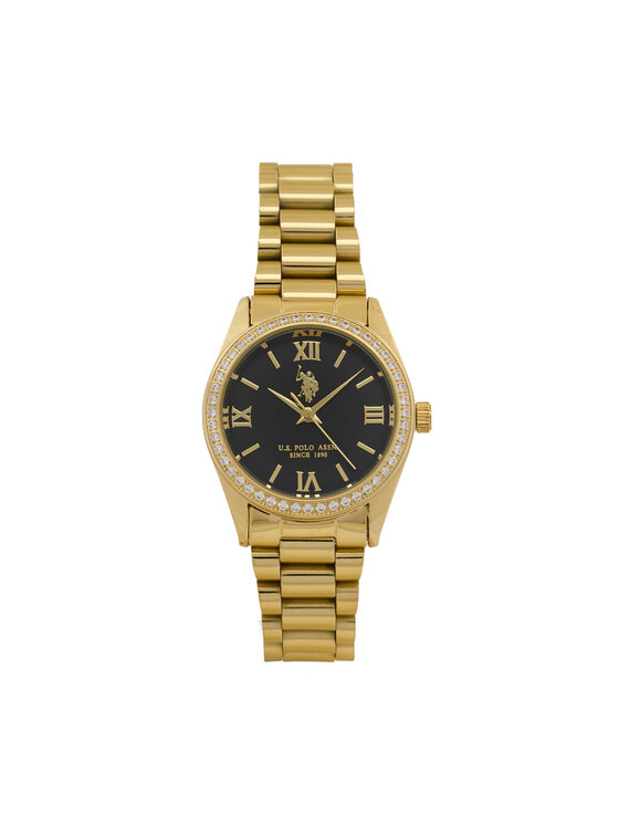 U.S. Polo Assn. Годинник U.S. Polo Assn. Melanie USP8464BK Золотий